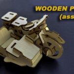 wooden puzzle assembly
